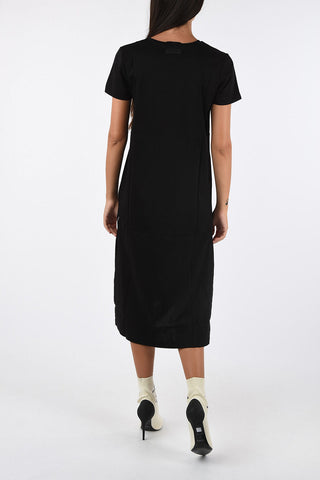 Double Split Side Hem D-FELIX-LONG Shirt Dress