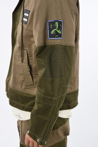 Printed J-SIVILL-SOL Parka