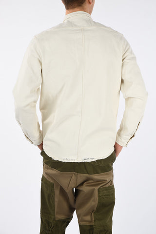 Distressed Denim D-BANDY-B Shirt