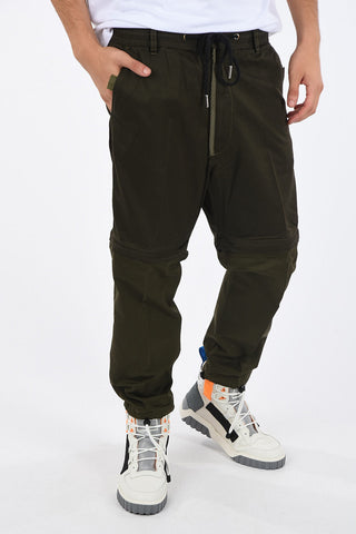 Pant P-CASHORT JEANS with Elastic Ankle