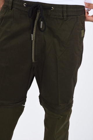 Pant P-CASHORT JEANS with Elastic Ankle