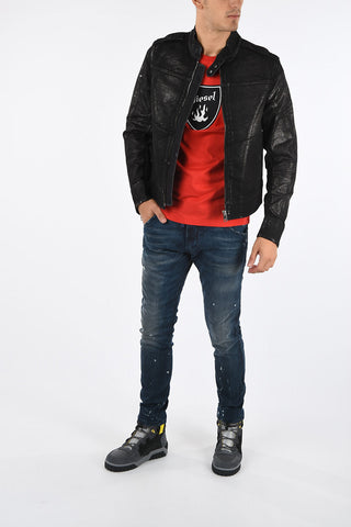 Waxed Denim D-JEI-SP-NE Jacket