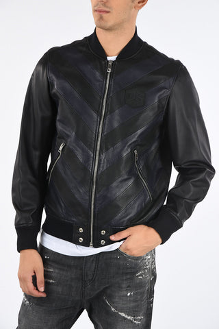 Leather L-OLEG Bomber