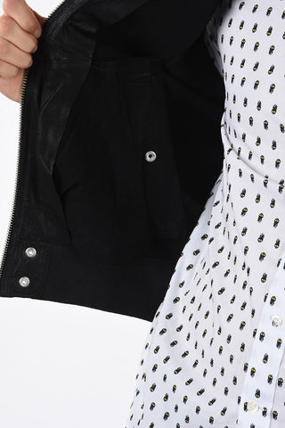 Leather L-NIKOLAI Bomber