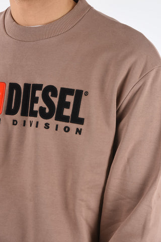 Felpa S-CREW-DIVISION Ricamo Logo