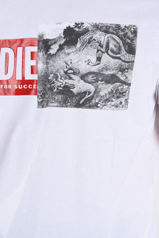 T-shirt T-JUST-XH Stampata
