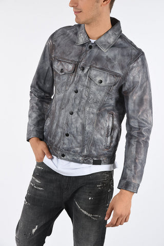 Leather L-NHILL Jacket