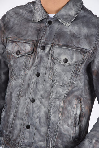Leather L-NHILL Jacket