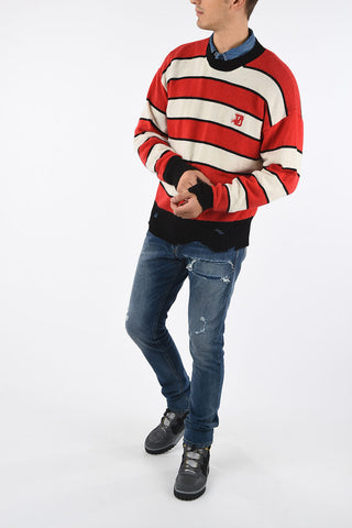 Striped K-LOVERY Sweater