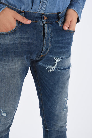 16cm Distressed TEPPHAR-X L.34 Jeans