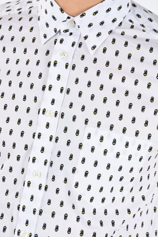 Camicia S-VEN-SKULL Stampa Teschi