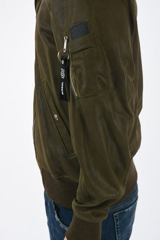 Suede Leather L-NIKOLAI Bomber
