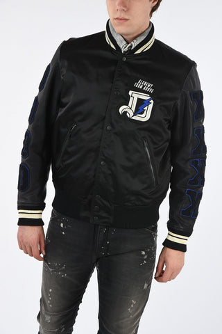 Leather Sleeves L-KHARKOV Bomber