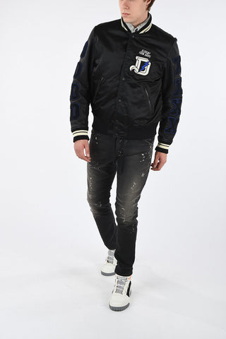 Leather Sleeves L-KHARKOV Bomber