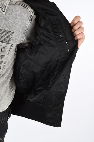 Leather Sleeves L-KHARKOV Bomber
