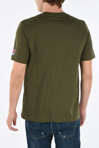 Embroiderd T-JUST-DIVISION-D T-shirt