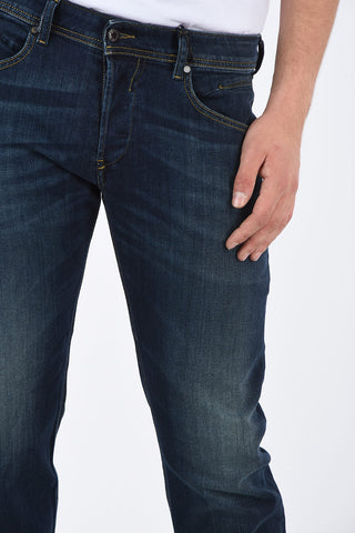 18cm Slim Fit Stone Washed BELTHER Jeans L32