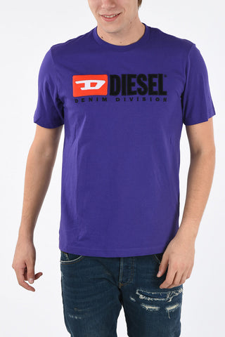 Embroiderd T-JUST-DIVISION T-shirt