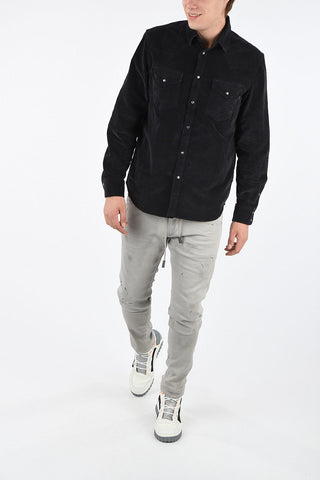Camicia S-EAST-LONG-H Corduroy