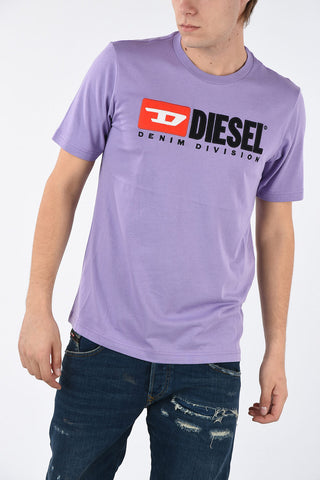 Embroiderd T-JUST-DIVISION T-shirt