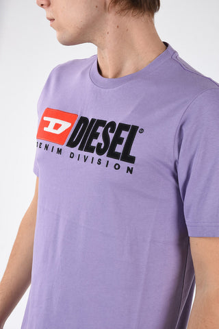 Embroiderd T-JUST-DIVISION T-shirt