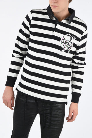 Striped T-COV-LS Polo