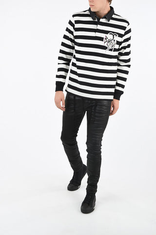Striped T-COV-LS Polo