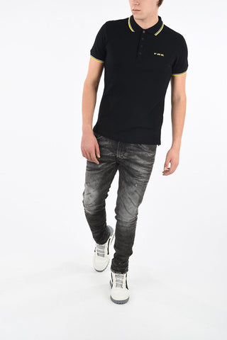 Embroidered T-RANDY-BROKEN Polo
