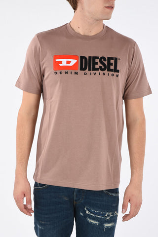 Embroiderd T-JUST-DIVISION T-shirt