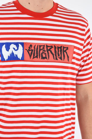 T-shirt T-VIKTOR a Righe