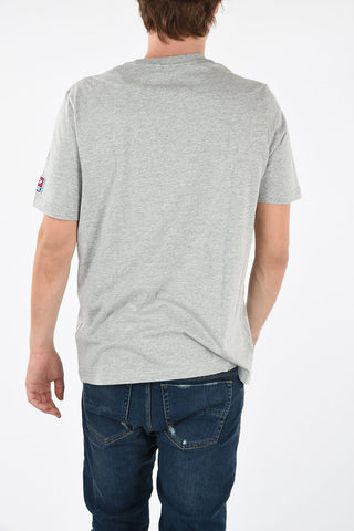 Embroiderd T-JUST-DIVISION-D T-shirt