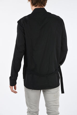 BLACK GOLD Zipped S-PATCH-P Shirt