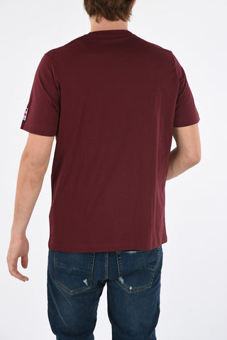 Embroiderd T-JUST-DIVISION-D T-shirt