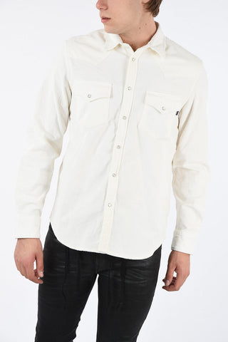 Camicia S-EAST-LONG-H Corduroy