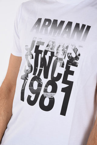 ARMANI JEANS Logo Print T-shirt