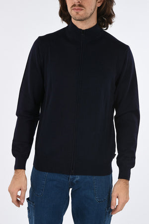 COLLEZIONI Cardigan in Lana Vergine con Zip Frontale