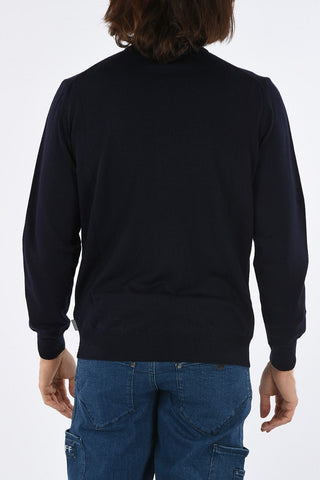 COLLEZIONI Cardigan in Lana Vergine con Zip Frontale