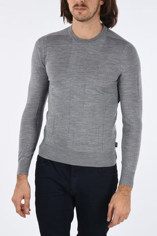 ARMANI JEANS Wool Crew-Neck Sweater