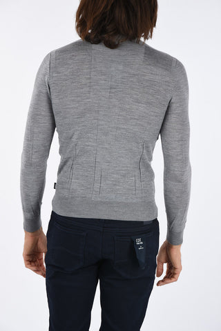 ARMANI JEANS Wool Crew-Neck Sweater