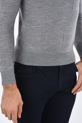 ARMANI JEANS Wool Crew-Neck Sweater