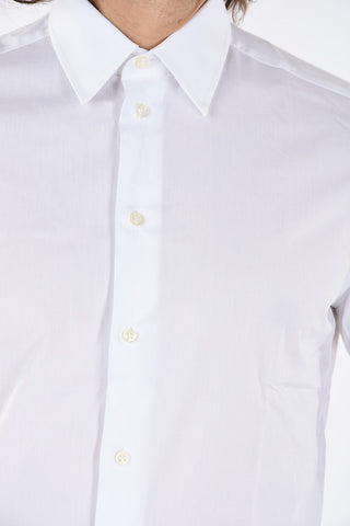 COLLEZIONI Spread Collar Slim Fit Shirt