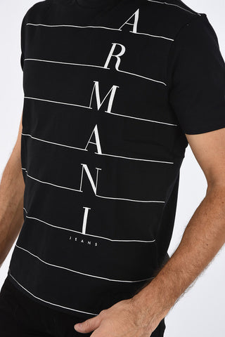 ARMANI JEANS Logo Print Regular Fit T-shirt
