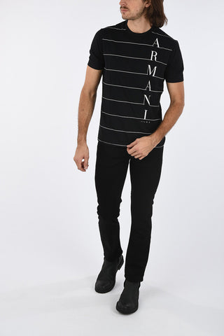 ARMANI JEANS Logo Print Regular Fit T-shirt