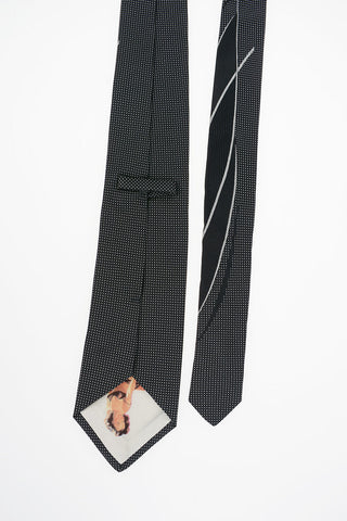 Silk  Polka Dots Tie