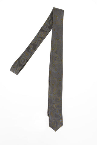 EMPORIO Silk Paisley Slim Tie