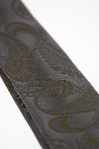 EMPORIO Silk Paisley Slim Tie