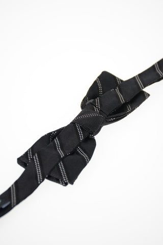 Striped Bow Tie