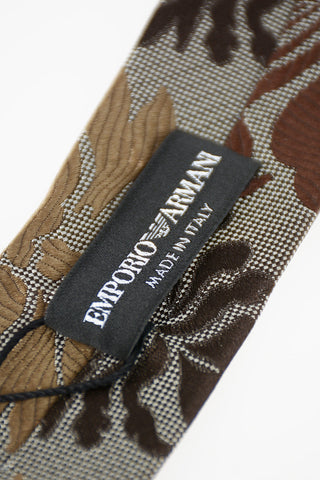 EMPORIO Silk Floral Tie