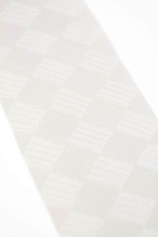 EMPORIO Silk Checked Tie 