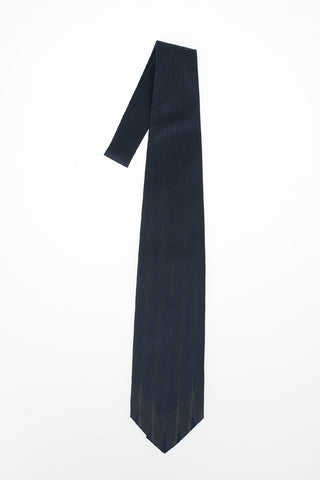 Silk Striped Vintage Effect Tie